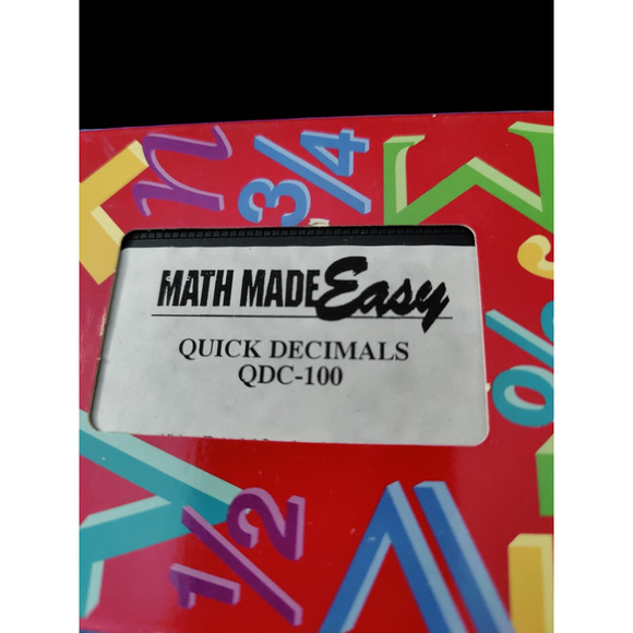 Bundle of VHS tapes Math Made Easy - Picture 4 of 4